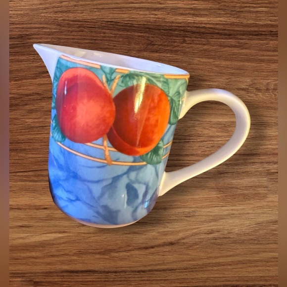 Victoria & Beale Forbidden Fruit Creamer 9024 Porcelain Colorful Porcelain Fine - Picture 2 of 13